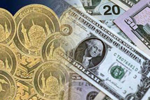 کاهش قیمت طلا، سکه و ارز در بازار کاهش قیمت طلا، سکه و ارز در بازار