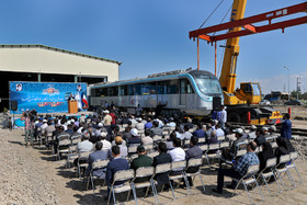 ورود ناوگان خط دو مترو مشهد‎