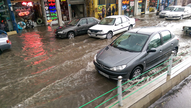 احتمال وقوع تگرگ در روزهای آینده/ پیش بینی رگبار و رعد و برق در تهران 