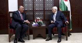 طرح سیسی محور مذاکرات وزیر خارجه مصر در فلسطین