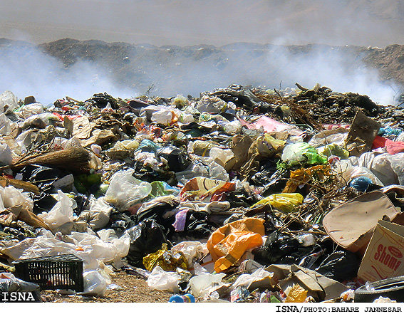 عکس تزئینی است آتشسوزی سایت دفن زباله «محمدآباد» در قزوین مهار شد