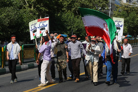 راهپیمایی روز قدس - تهران