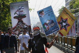 راهپیمایی روز قدس - تهران