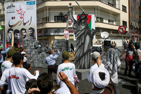 راهپیمایی روز قدس - تهران