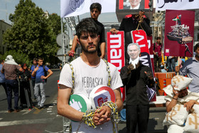 راهپیمایی روز قدس - تهران