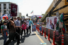 راهپیمایی روز قدس - تهران