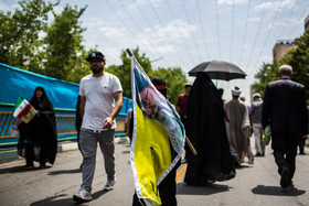 راهپیمایی روز قدس - تهران