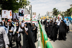 راهپیمایی روز قدس - تهران