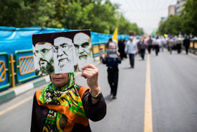 راهپیمایی روز قدس - تهران