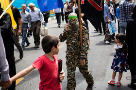 راهپیمایی روز قدس - تهران
