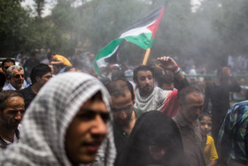 راهپیمایی روز قدس - تهران