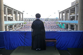 اقامه نماز عید سعید فطر به امامت رهبر معظم انقلاب اسلامی