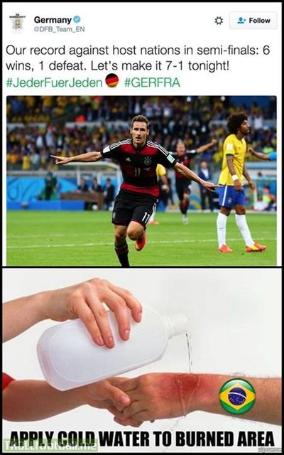 پست کنایه آمیز توئیتر  تیم ملی آلمان قبل از دیدار با فرانسه + عکس