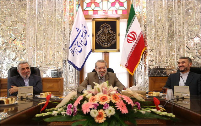 لاریجانی: دیپلماسی پارلمانی مکمل دیپلماسی رسمی است