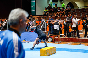 بازدید لاریجانی از اردوی تیم‌های کشتی و وزنه‌برداری