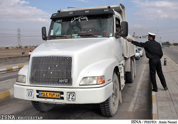 ممنوعیت تردد کامیون‌ها در محور قدیم اندیمشک ـ پل زال 