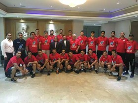دیدار سفیرایران در اردن با تیم ملی هندبال جوانان کشورمان
