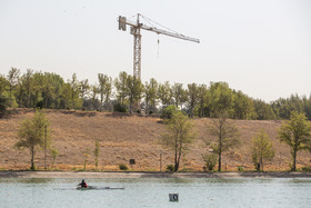 تمرین مهسا جاور نماینده قایقرانی بانوان ایران در المپیک ریو