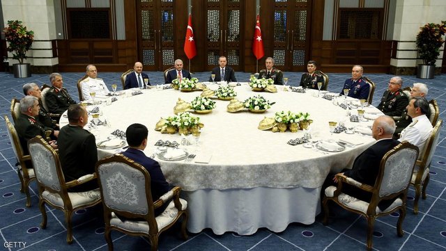 ابقای رئیس ستاد و فرماندهان قوای سهگانه ارتش ترکیه ابقای رئیس ستاد و فرماندهان قوای سهگانه ارتش ترکیه