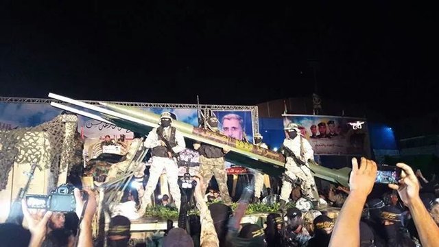 جهاد اسلامی از موشک جدید خود رونمایی کرد

