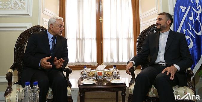 دیدار امیر عبداللهیان با سفیر عراق در ایران