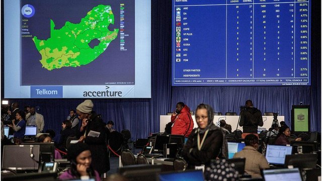 حزب حاکم آفریقای جنوبی در آستانه بدترین نتیجه انتخاباتی خود