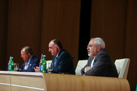 نشست مشترک وزرای خارجه ایران، روسیه و آذربایجان