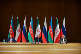 نشست مشترک وزرای خارجه ایران، روسیه و آذربایجان
