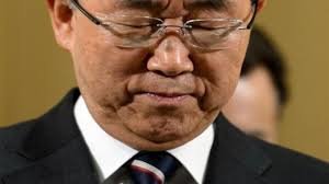 بان کیمون: تداوم جنگ در سوریه شکستی جمعی برای جهان است بان کی مون