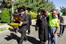 حضور کاروان خادمان رضوی در خراسان جنوبی