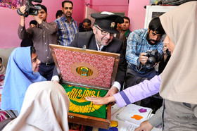 حضور کاروان خادمان رضوی در خراسان جنوبی