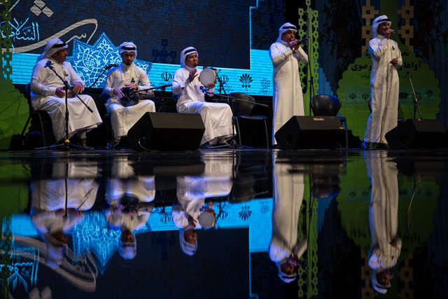 عکس آرشیوی است برنامههای ششمین جشنواره ملی "آواها و نواهای رضوی" در شیراز