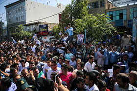سخنرانی رییس جمهور در جمع مردم کهگیلویه و بویراحمد