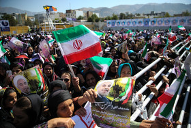 سخنرانی رییس جمهور در جمع مردم کهگیلویه و بویراحمد