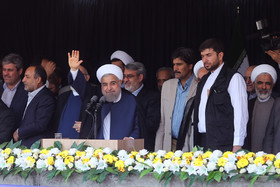 سخنرانی رییس جمهور در جمع مردم کهگیلویه و بویراحمد