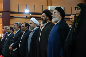 دیدار رییس جمهور با علما، ایثارگران و برگزیدگان