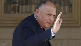 دیدار وزیر خارجه مصر با نخست‌وزیر لیبی پس از بیانیه مشترک پاریس