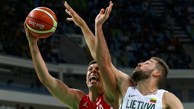 مصاف قهرمان اروپا با فرانسه و جدال آمریکا با آرژانتین در بسکتبال المپیک

