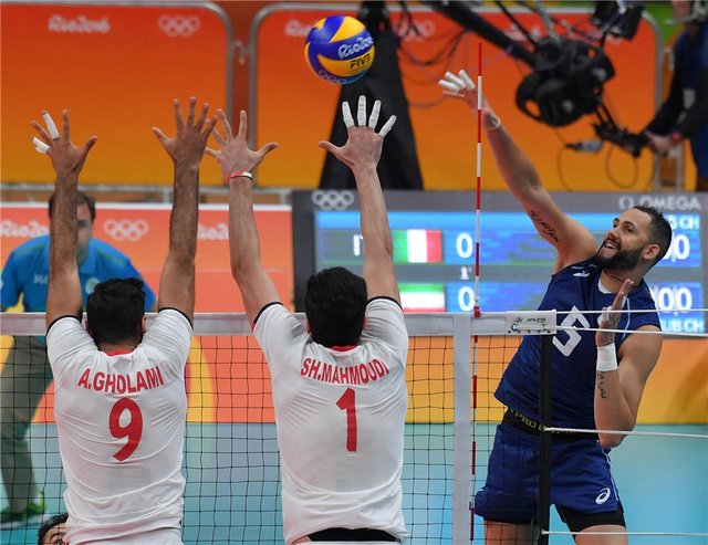 57336344 - وداع والیبالیست های ایران با المپیک ریو -