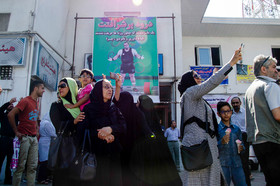 استقبال مردم قائم شهر از بهداد سلیمی