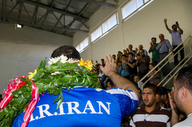 استقبال مردم قائم شهر از بهداد سلیمی