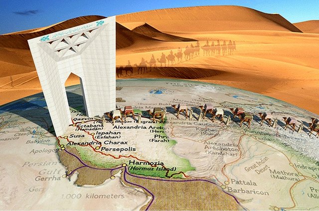 جاده ابریشم چگونه و از کجا وارد ایران شد؟ جاده ابریشم چگونه و از کجا وارد ایران شد؟