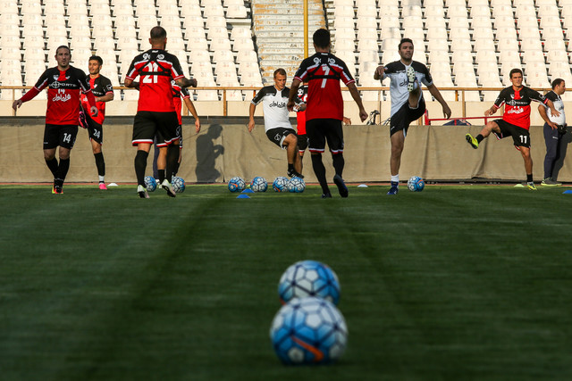 برگزاری آخرین تمرین تیم ملی با شور و نشاط خاص/ شاگردان کیروش آماده رویارویی با قطر برگزاری آخرین تمرین تیم ملی با شور و نشاط خاص/ شاگردان کیروش آماده رویارویی با قطر