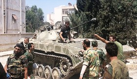 پیشروی ارتش سوریه در حلب