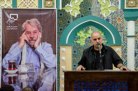 مراسم ختم داوود رشیدی در مسجد بلال