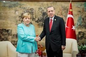 دیدار مرکل و اردوغان با محوریت سوریه 