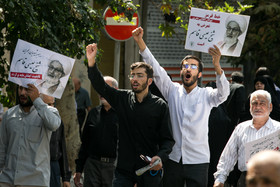 راهپیمایی نمازگزاران تهرانی به مناسبت سالگرد فاجعه منا و در محکومیت جنایات آل سعود