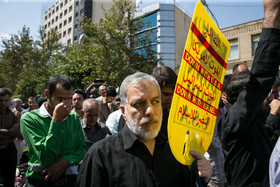 راهپیمایی نمازگزاران تهرانی به مناسبت سالگرد فاجعه منا و در محکومیت جنایات آل سعود