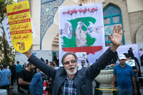 راهپیمایی نمازگزاران تهرانی به مناسبت سالگرد فاجعه منا و در محکومیت جنایات آل سعود