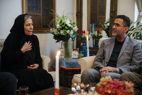 دیدار ایوبی رئیس سازمان سینمایی از خانواده داوود رشیدی